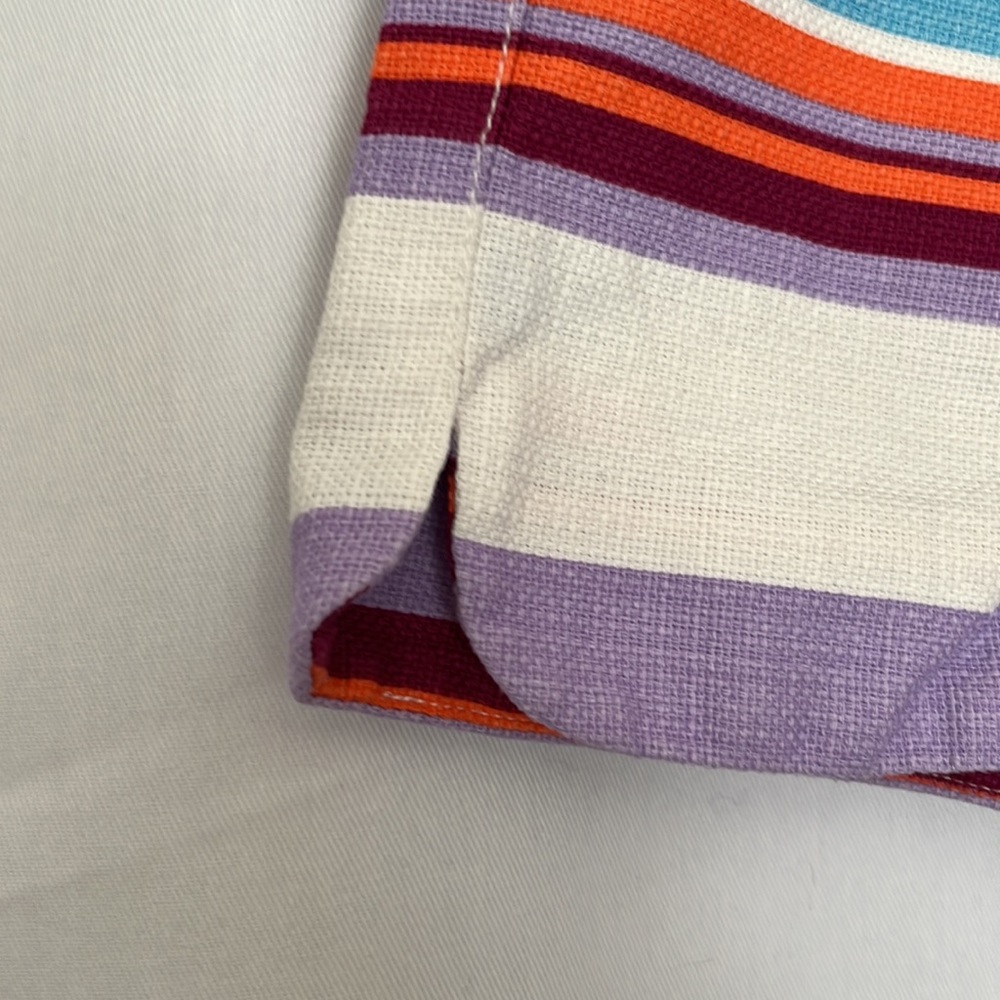 J. Crew Multi Colored Stripped Shorts - image 4